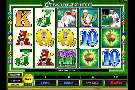 Centre Court Slot KOSTENLOS spielen (ohne Anmeldung).